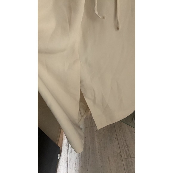 Anna Maxwell size 16w beige maxi dress with tie waist - Picture 6 of 11